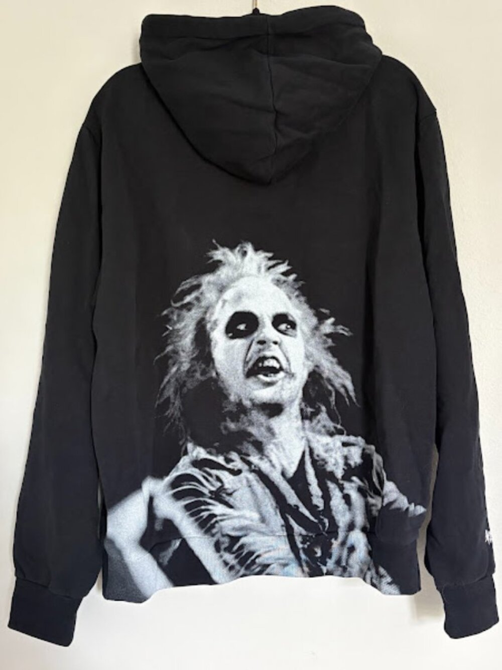 Welcome Skateboards Hoodie X-Large Black Beetlejuice Collab Alt Skater Skate